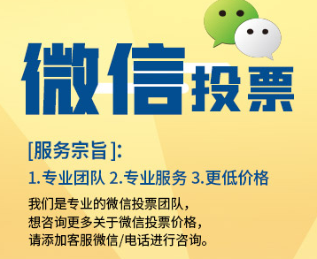 专注于微信人工投票_微信投票方案策划_微信投票现象的看法